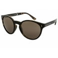 thumbnail image 1 of Burberry Foldable  Plastic Unisex Round Sunglasses Matte Dark Havana 55mm Adult, 1 of 3