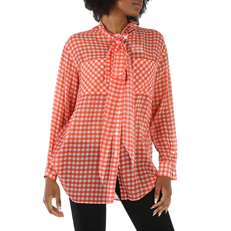 Burberry blouse dames cheap