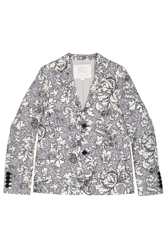 Girls Floral Cotton Blazer, Size 4Y