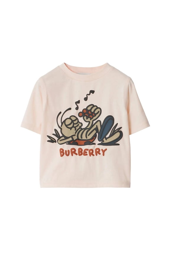 Girls Ladybug Print Cotton Tee, Size 2Y