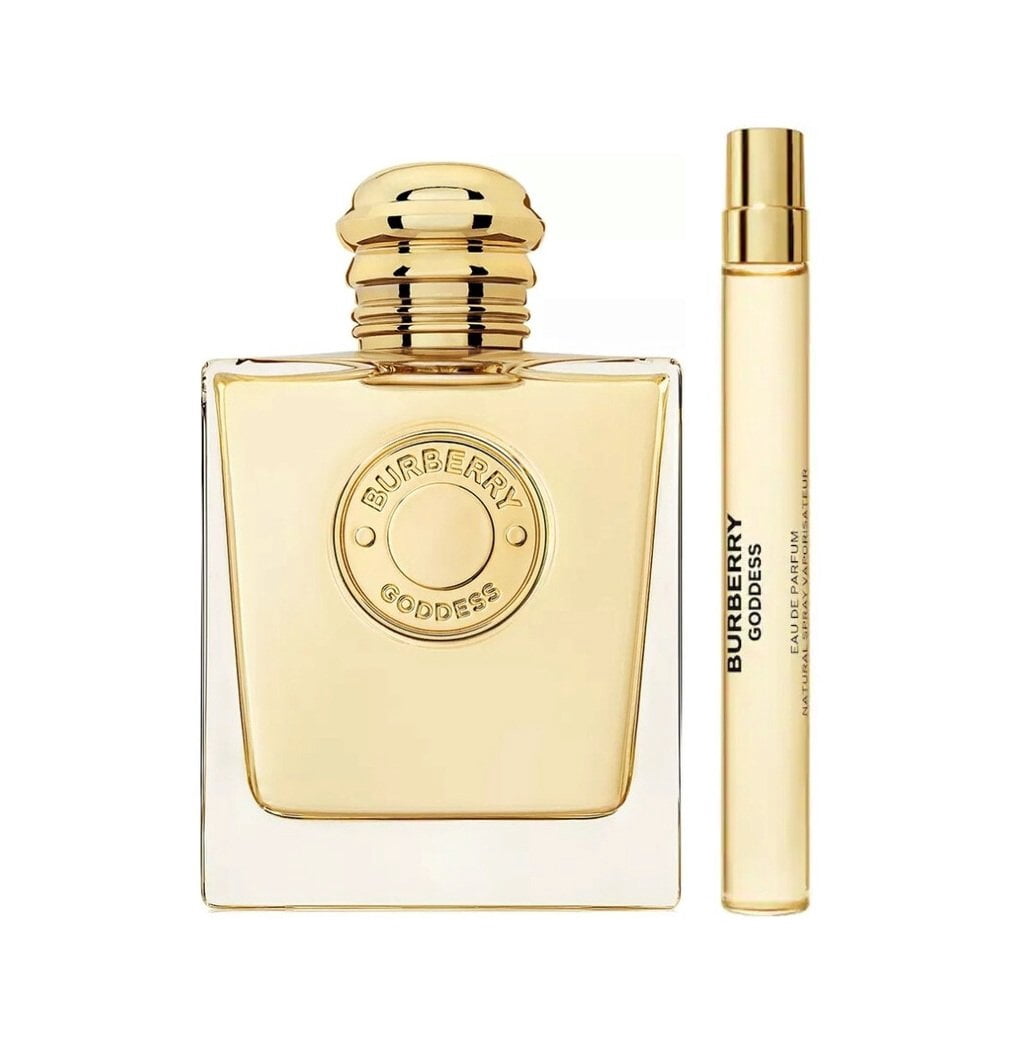 Burberry Goddess Perfume Gift Set, 3.3oz EDP Spray, 0.33oz Mini