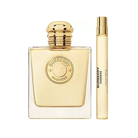 Burberry Goddess by Burberry for Women - 2 Pc Gift Set 3.3oz EDP Spray, 0.33oz EDP Spray (Mini)