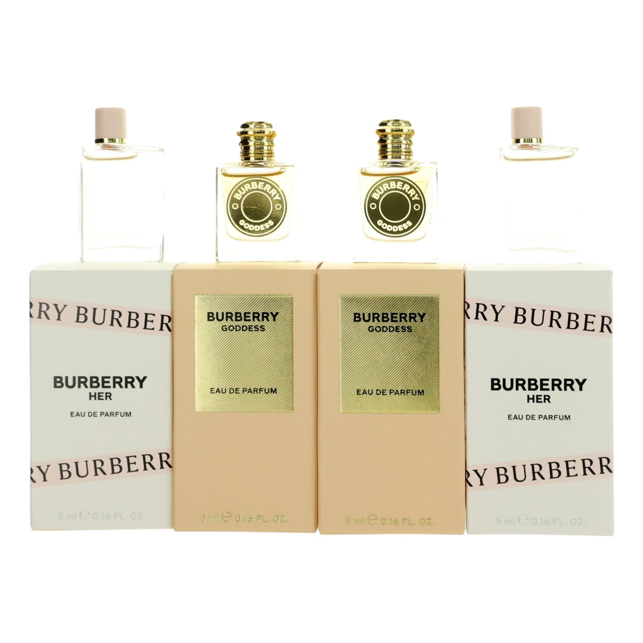 Burberry by Burberry, 4 Piece Variety Gift Set for Women