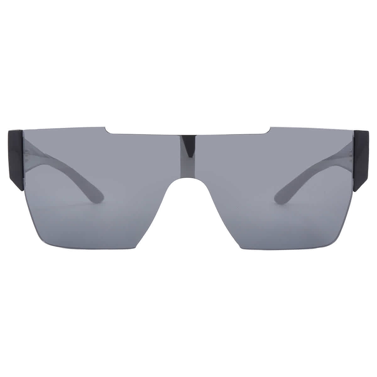 Burberry BE 4291 Nylon Mens Rectangle Sunglasses Black 138mm Adult