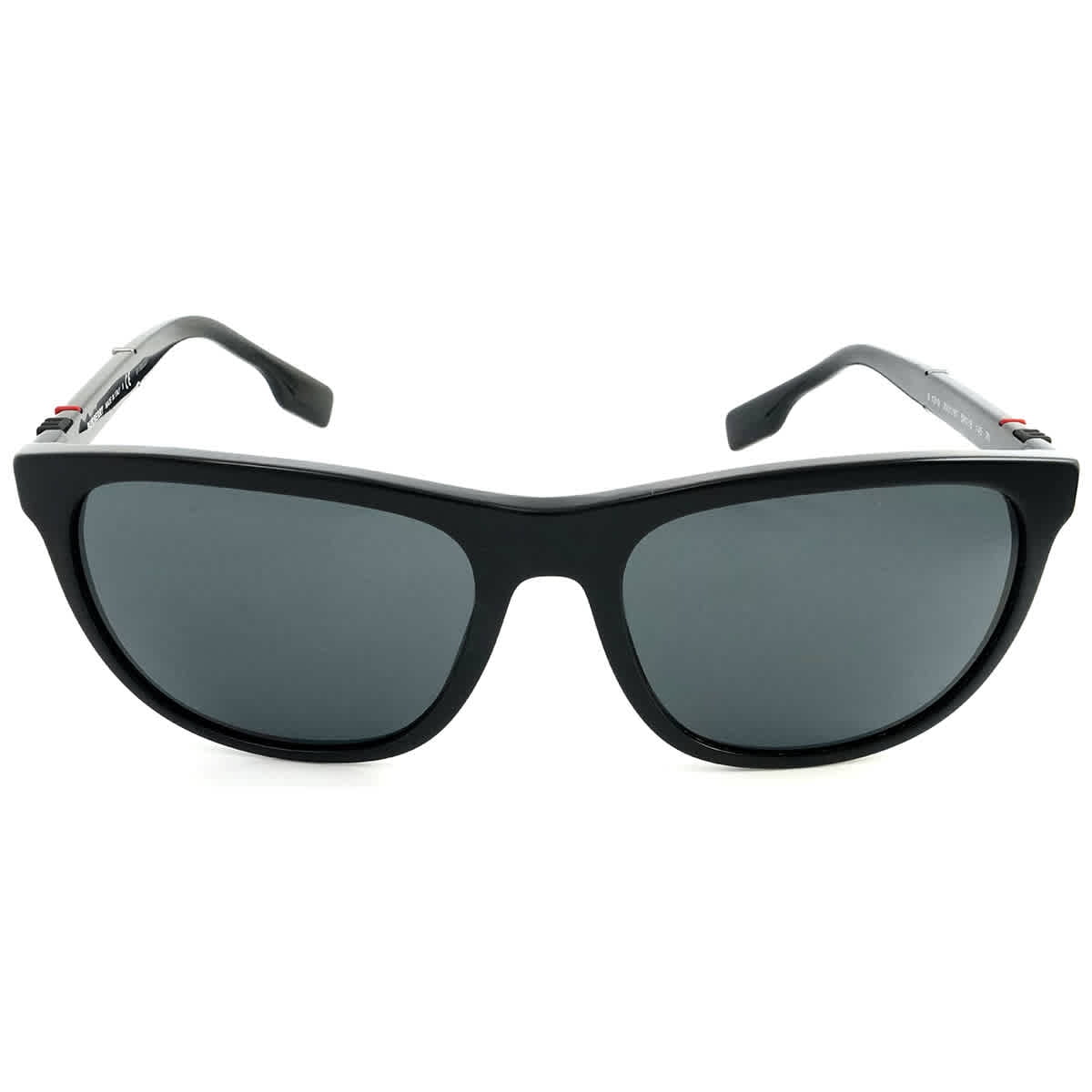 Burberry BE 4319 Plastic Unisex Rectangle Sunglasses Black  display picture 2