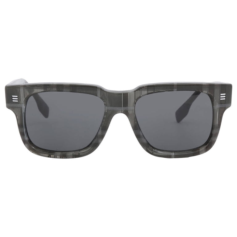 Burberry Hayden Dark Grey Square Sunglasses, Acetate Frame  display picture 1