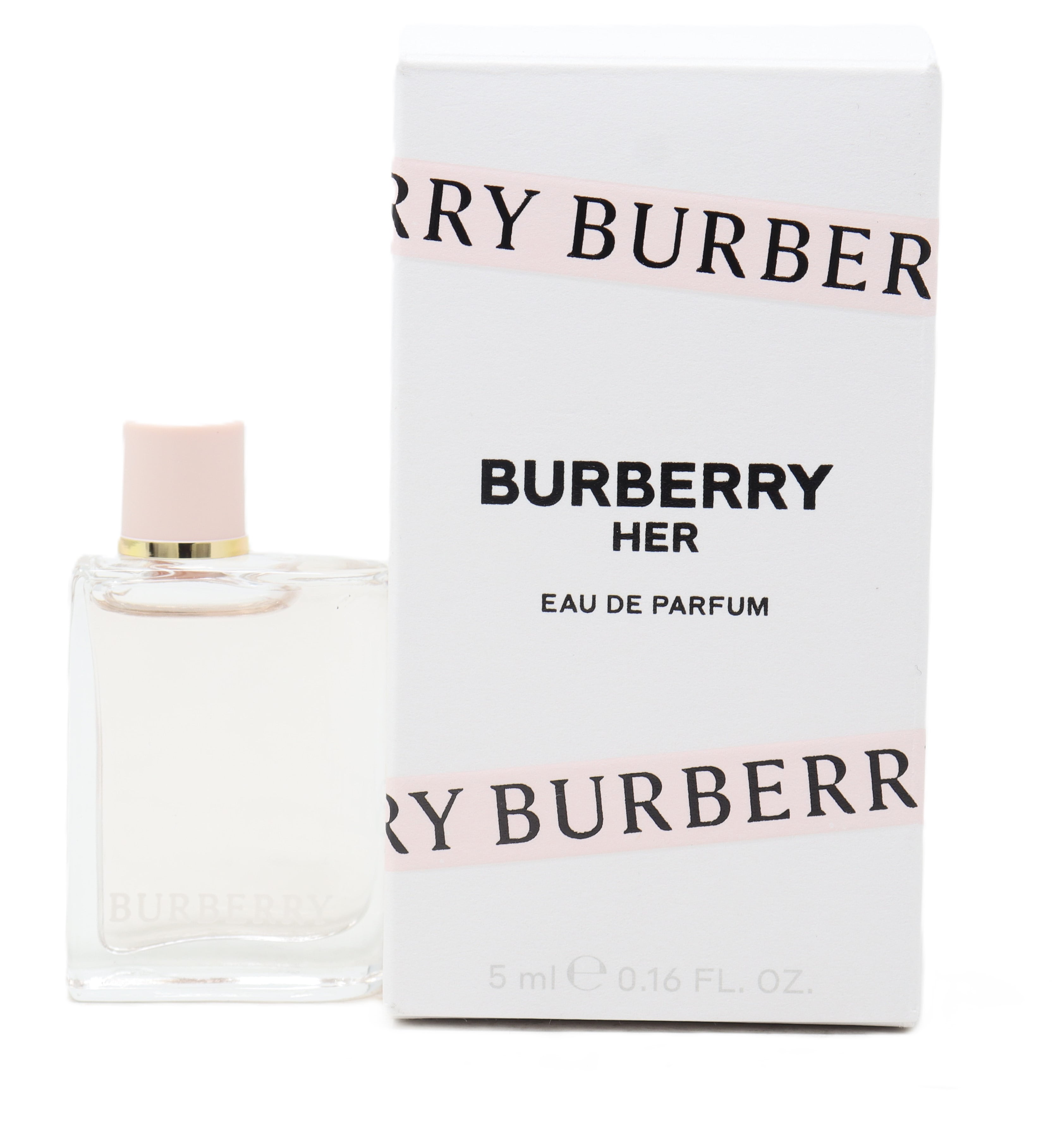 Burberry Her Eau De Parfum Miniature, 0.16 oz, 5 ml, Splash, New