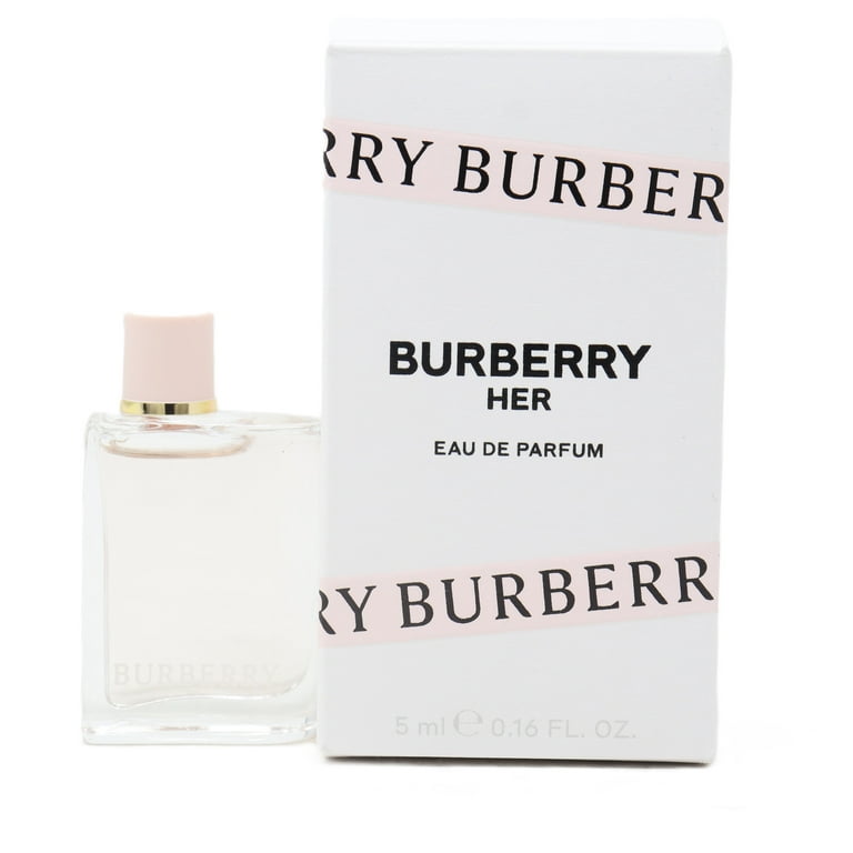 Burberry Her Eau De Parfum Miniature, 0.16 oz, 5 ml, Splash, New