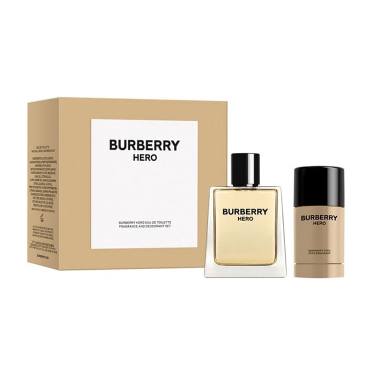 Burberry Hero 2 Piece Eau de Toilette Gift Set for Men - Walmart.com