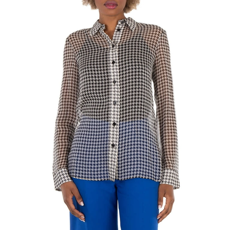 burberry print dress shirt Plaid Print Long Sleeve Dress Shirt