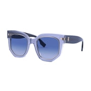 Burberry Irregular BE4307 Sunglasses Grey Transparent