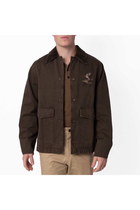 Men's Cotton Field Jacket, Size Medium