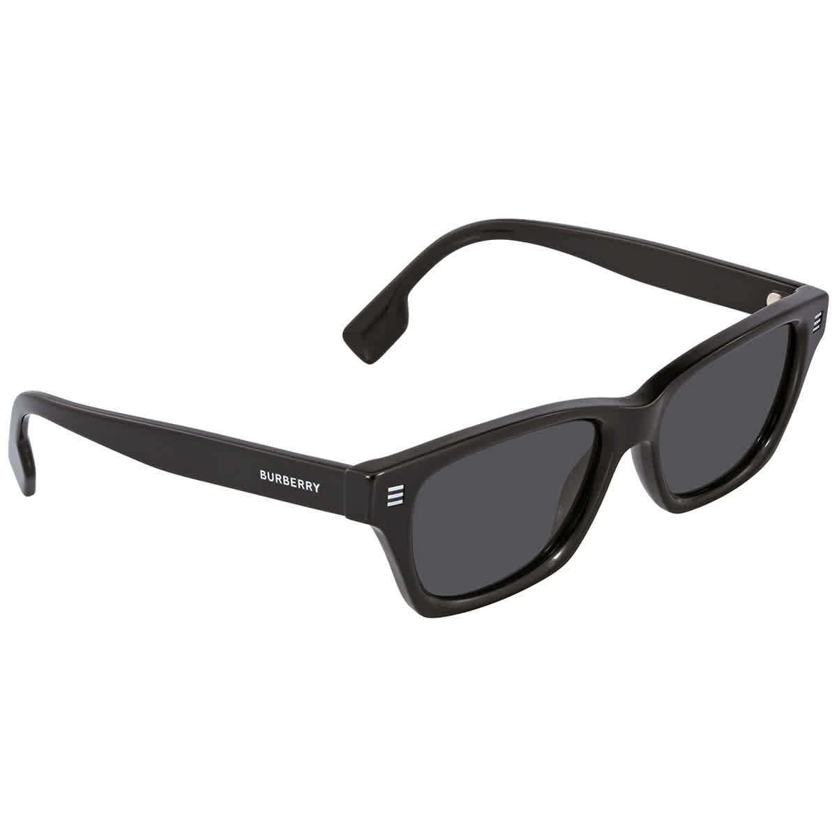 Burberry Kennedy Dark Grey Rectangular Men's Sunglasses BE4357