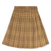 Burberry Kids Estelle Check Wool Skirt, Size 8Y