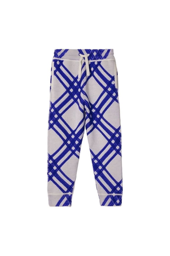 Kids Gerard Check Wool Joggers, Size 14Y