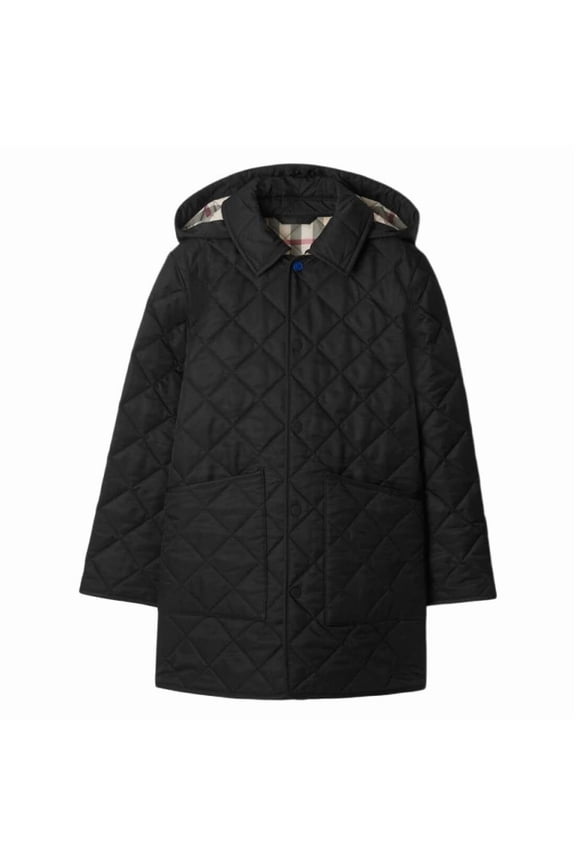 Kids Rowan Quilted Hooded Jacket, Size 3Y