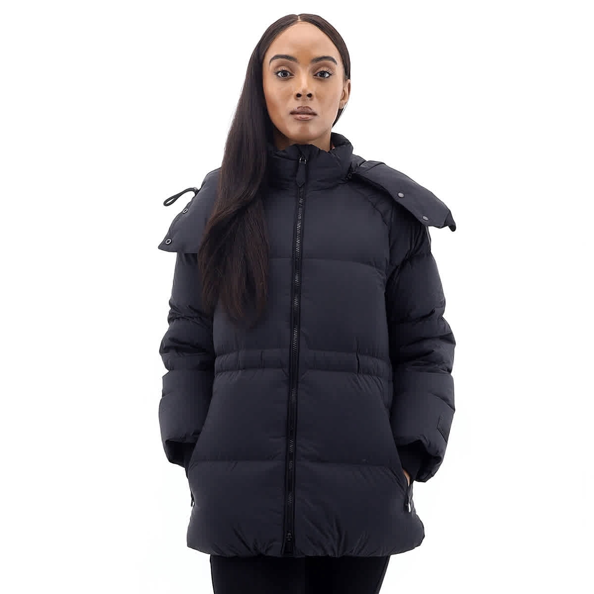 ladies burberry puffer coat