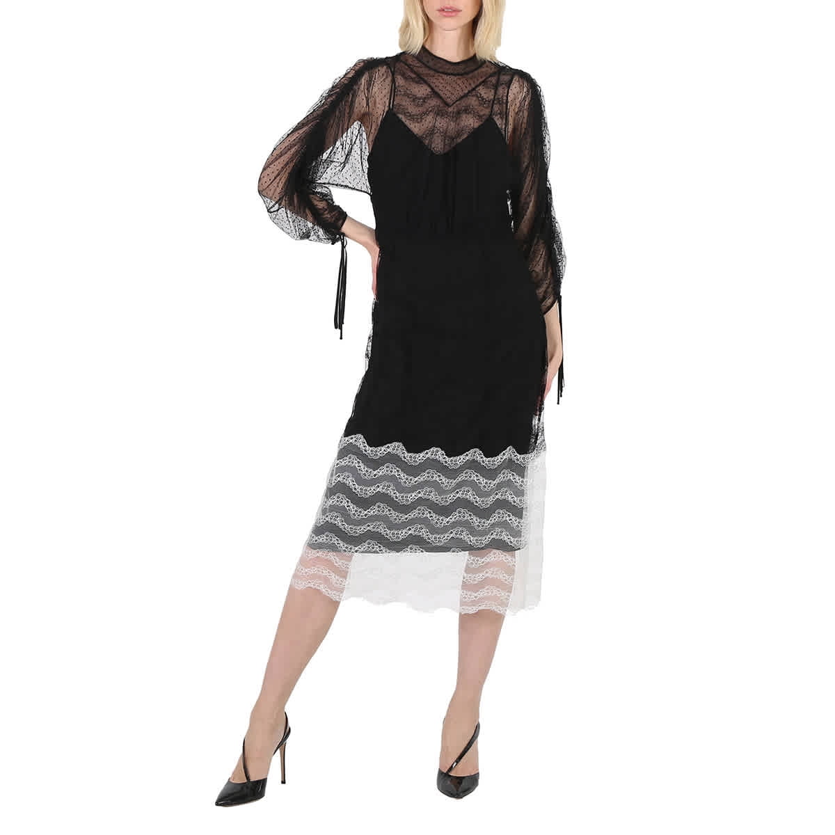 Burberry lace cheap dress