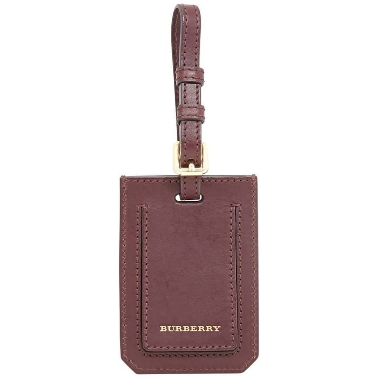 Burberry luggage tag shop