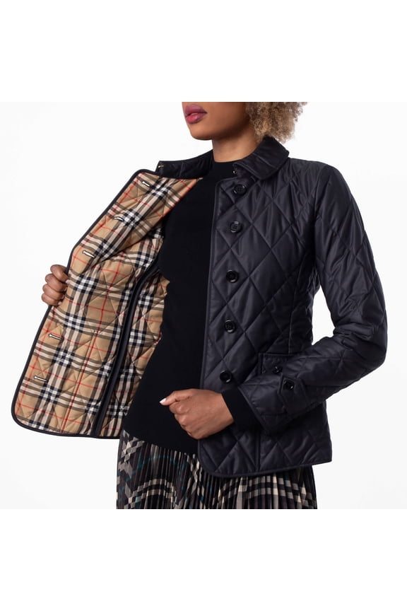 Ladies Fernleigh Quilted Diamond Jacket, Size X-Small