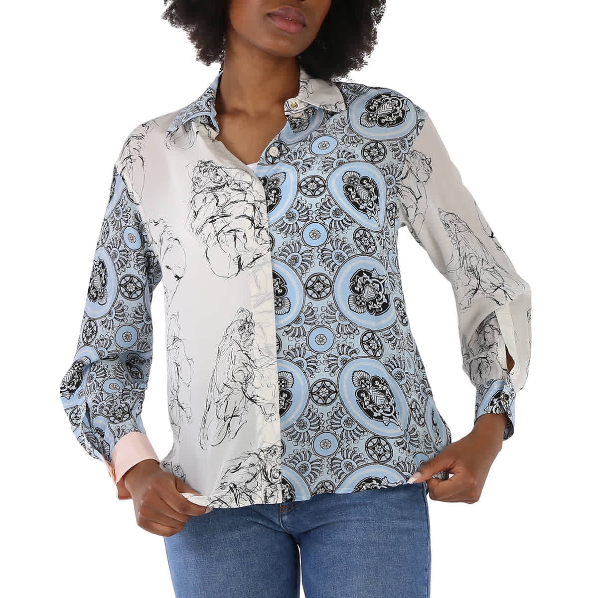 Burberry ladies sale shirt