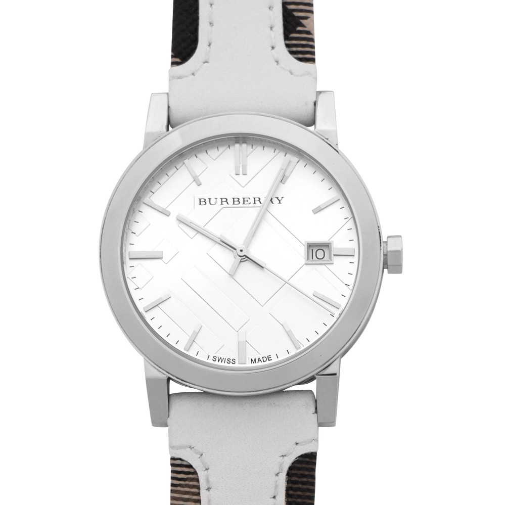 Burberry large check watch Men main image 3