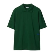 Burberry Logo Embroidered Polo Shirt, Size Large