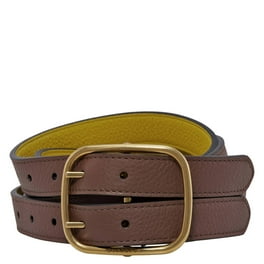 Burberry Ladies Lynton Dual Pronged Leather Belt Size 90 CM Walmart