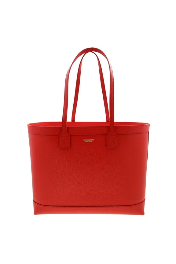 MD London Nova Check Tote Bag Red Medium