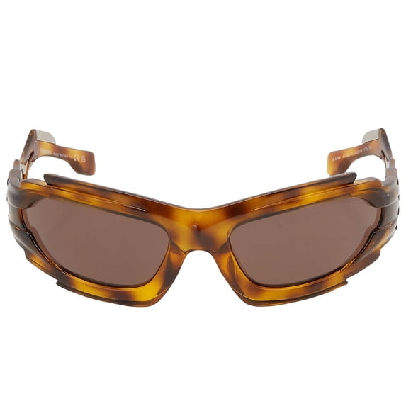 Burberry Marlowe Dark Brown Irregular Men's Sunglasses BE4384 401373 62