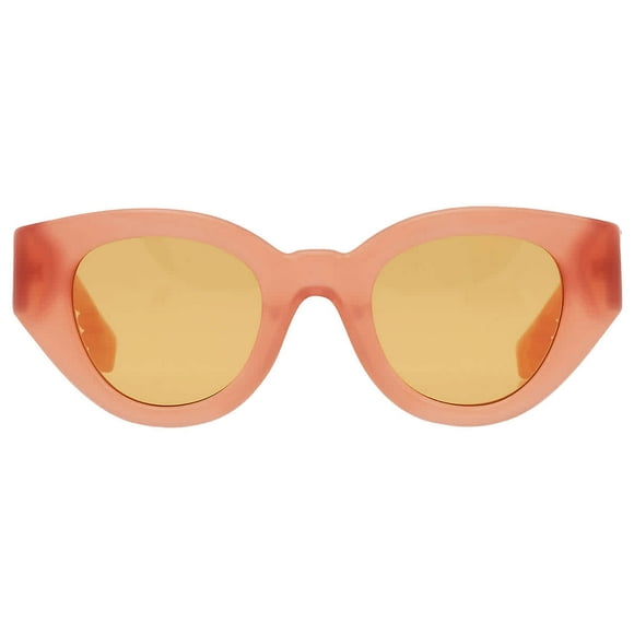 Burberry Meadow Orange Cat Eye Ladies Sunglasses BE4390F 4068/7 47