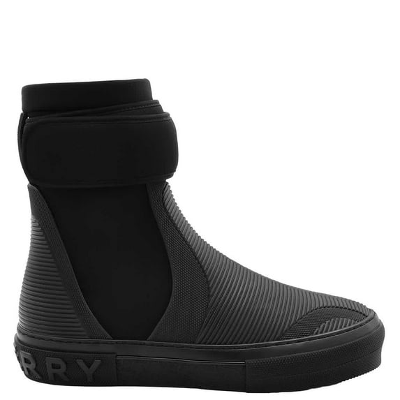 Burberry Men's Black Sub High-Top Sneakers, Brand Size 45 ( US Size 12 )