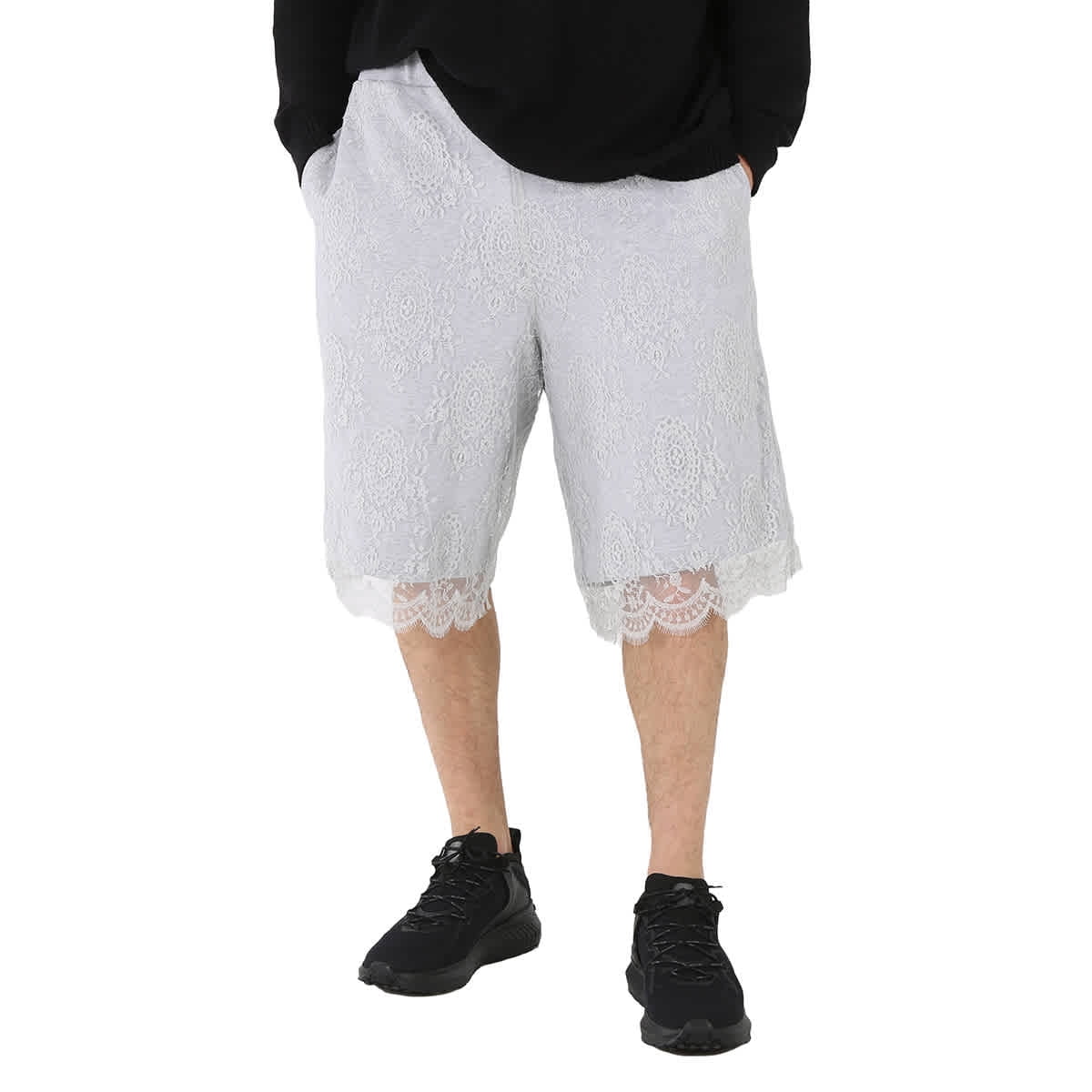 Burberry shorts cheap mens grey