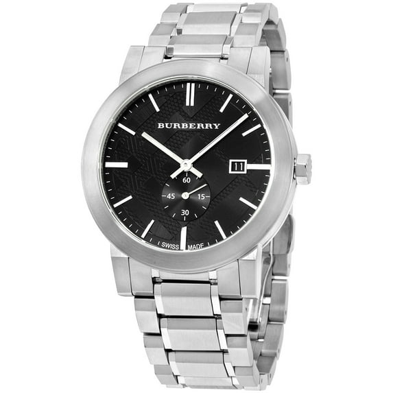 Burberry Men's Small Second Analog Quartz 42mm Watch BU9901