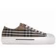 thumbnail image 1 of Burberry Men's Vintage Check Cotton Sneakers Archive Beige White Shoes, from StockX, 1 of 5