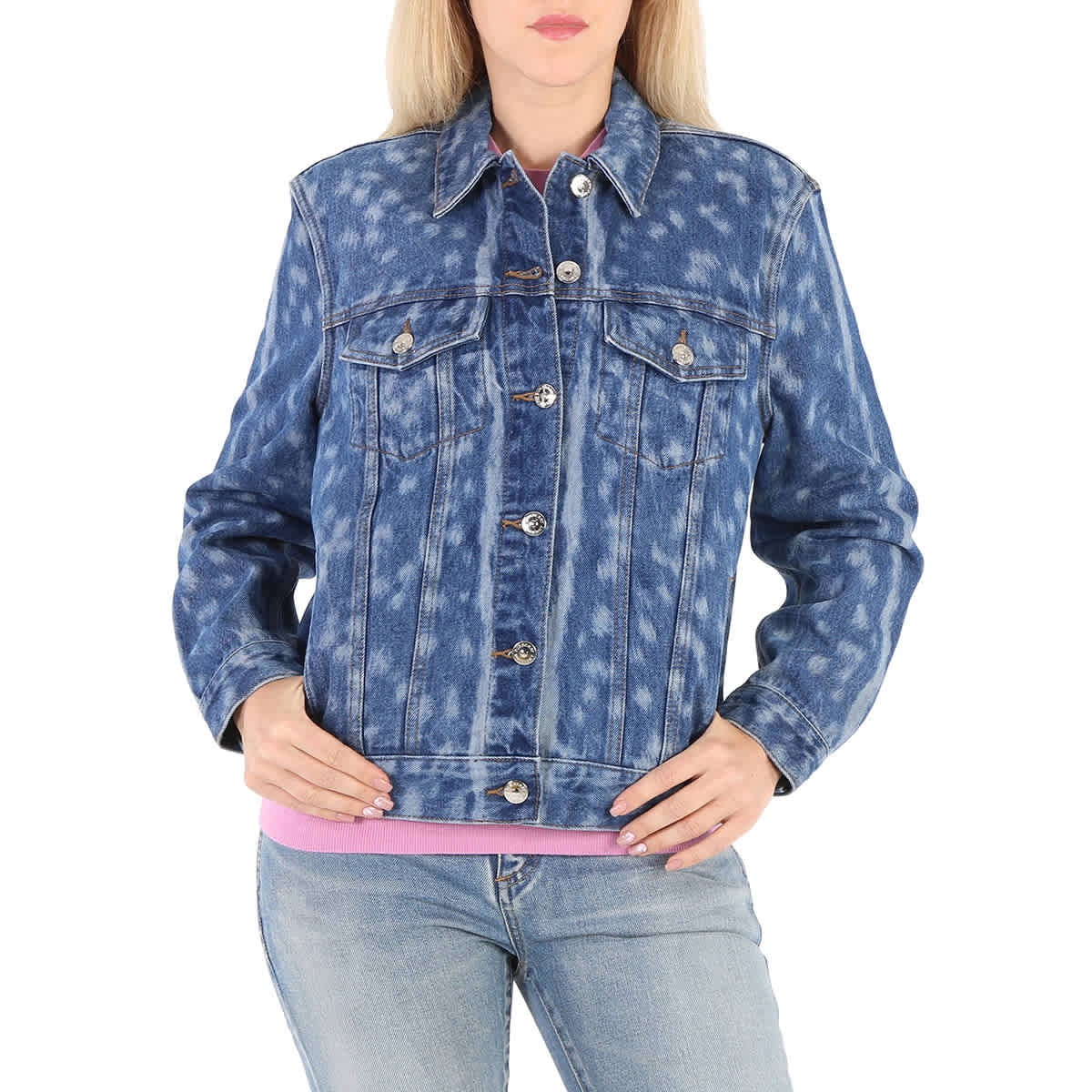 Burberry print jacket hot sale