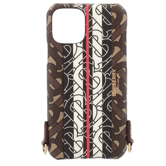 Burberry Monogram Stripe iPhone 11 Pro Case Lanyard