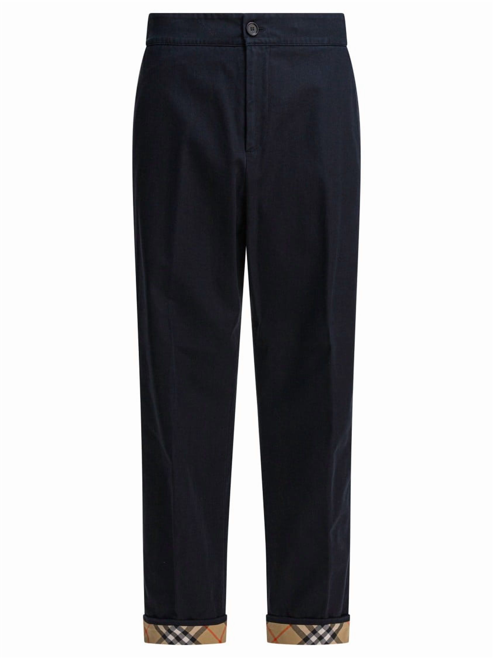 Navy Blue Gabardine Pant (Men's)