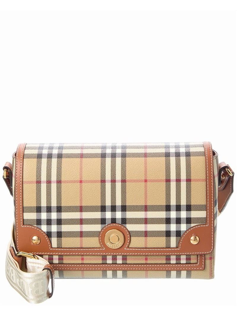 Burberry Women's Printed Canvas Crossbody Bag Neutrals - Walmart.com