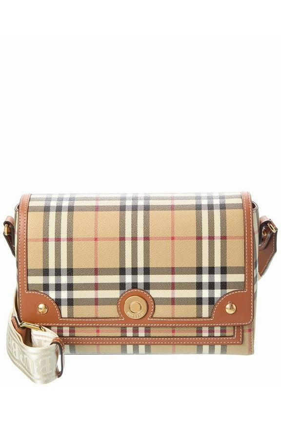Women's Printed Canvas Crossbody Bag Neutrals