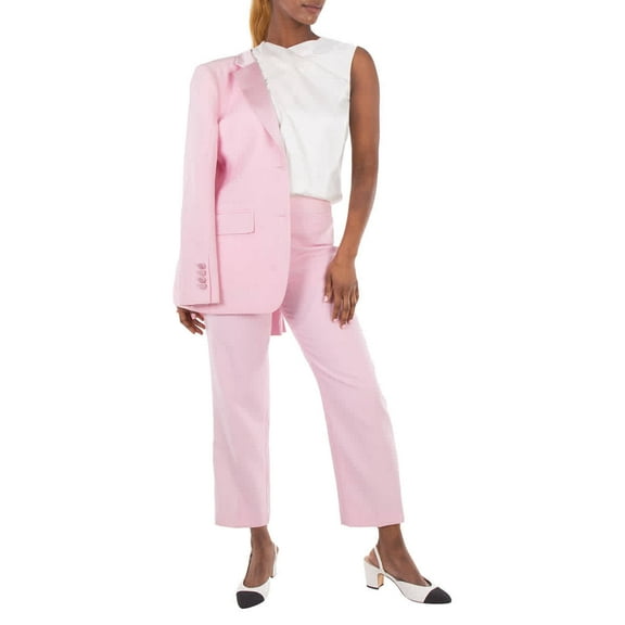 Burberry Orchid Pink Emma Smart Trousers, Brand Size 4 (US Size 2)