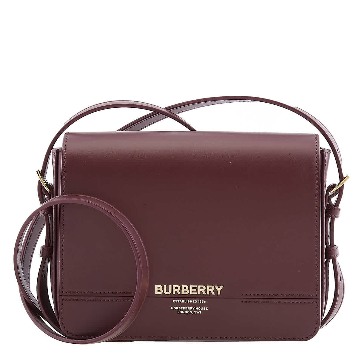 Burberry Oxblood Leather Small Grace Crossbody Bag - Walmart.com Burberry Oxblood Leather Small Grace Crossbody Bag - Walmart.com