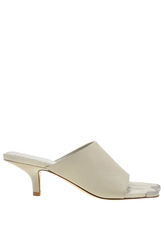 Plaster Leather Duck 55 Mules, Brand Size 37 ( US Size 7 )