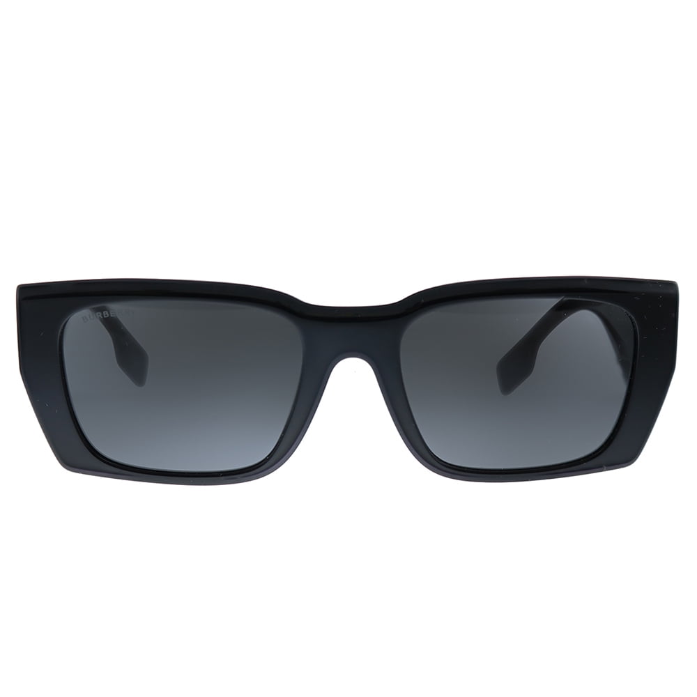 Burberry Retro Square Polarized Women Black Fashion Style Frame Shade Sunglasses Amazon.com: BURBERRY BRIAR BE 4392U Black Vintage/Dark Grey  main image 4