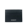 thumbnail image 1 of Burberry Sandon Business Small Black Grained Leather Card Case Wallet, 1 of 4