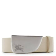 Burberry Shield Buckle Leather Belt, Size 85