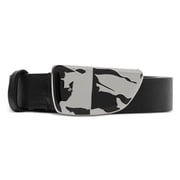 Burberry Shield EKD Buckle Leather Belt, Size 95