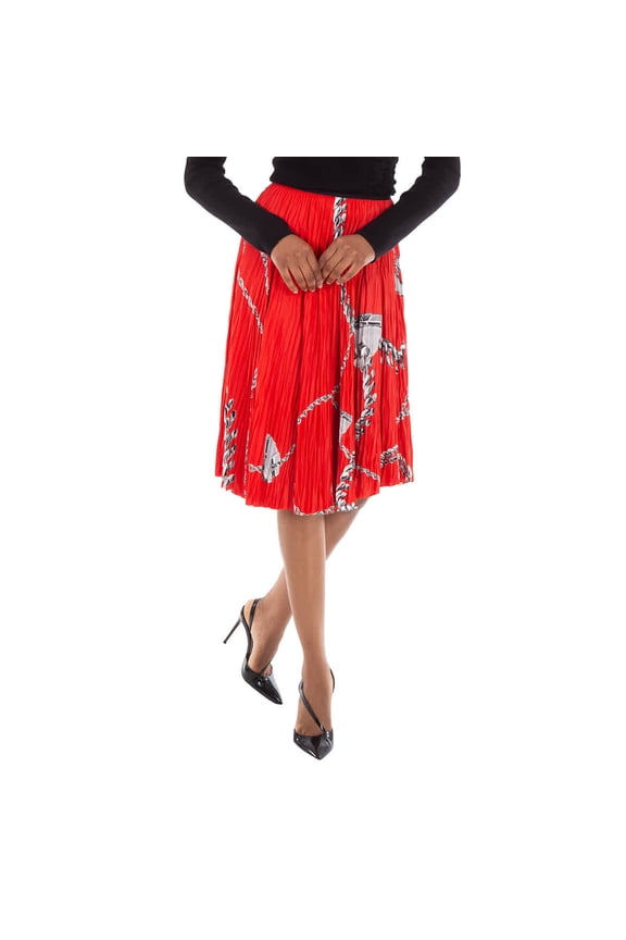 Shield Hardware Jersey Midi Skirt, Brand Size 4 ( US Size 2 )