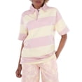 thumbnail image 1 of Burberry Logo Striped Polo Shirt (Women's), 1 of 4