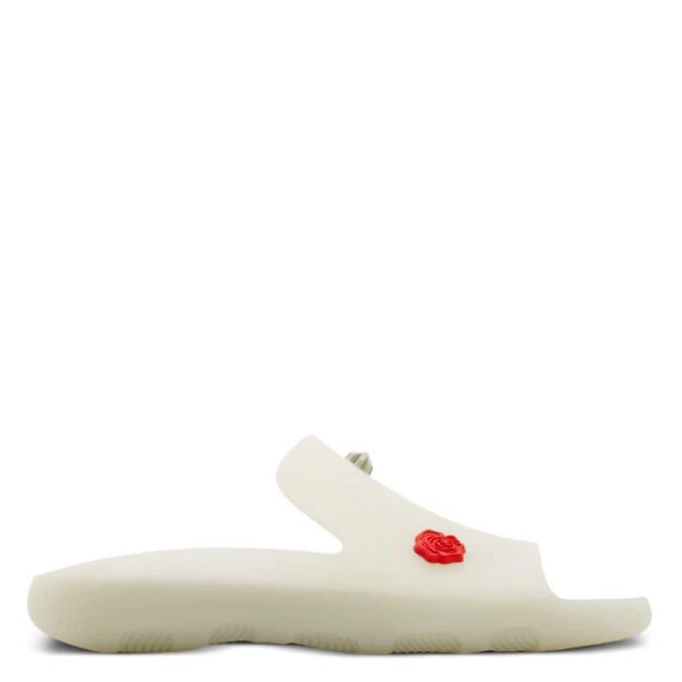 Burberry White Slides Burberry Furley Check Slide Sandal (Women) | Nordstrom main image 4
